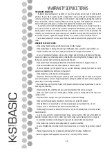 Предварительный просмотр 21 страницы K&S BASIC KSB 6000D Owner'S Manual