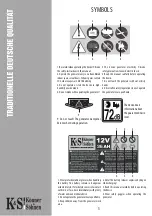 Preview for 6 page of K&S KS 14100HDE 1/3 ATSR Owner'S Manual