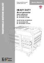 K&S KS 14100HDE ATSR Owner'S Manual preview