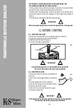 Preview for 21 page of K&S KS 2900 Instructions Manual