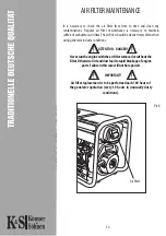 Предварительный просмотр 17 страницы K&S KS 6100HDE Owner'S Manual