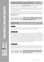 Preview for 2 page of K&S KS ATS 4/25 Gasoline Manual