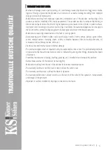 Preview for 7 page of K&S KS ATS 4/25 Gasoline Manual