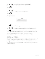 Предварительный просмотр 47 страницы Kane 451 Plus Manual