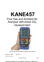 Kane 457 Manual preview