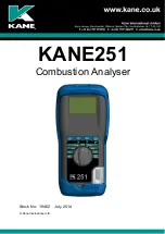 Kane KANE251 Manual предпросмотр