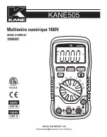 Предварительный просмотр 13 страницы Kane KANE505 Instruction Manual