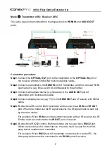 Preview for 11 page of KanexPro EXT-4KFIBERPRO Manual