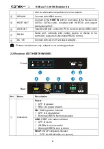 Preview for 7 page of KanexPro EXT-HDBTKVM100 Manual