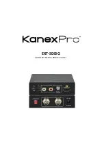 Preview for 1 page of KanexPro EXT-SDI3G User Manual