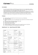 Preview for 4 page of KanexPro EXT-SDI3G User Manual