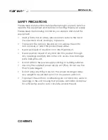 Preview for 3 page of KanexPro HDMX42-18G Instructions Manual