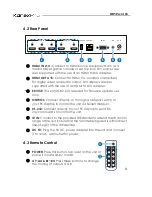 Предварительный просмотр 9 страницы KanexPro HDMX42-18G Instructions Manual