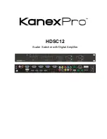 Preview for 1 page of KanexPro HDSC12 User Manual