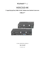 Предварительный просмотр 1 страницы KanexPro HDSC31D-4K User Manual