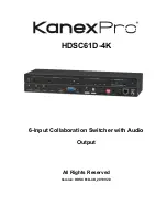 Предварительный просмотр 1 страницы KanexPro HDSC61D-4K User Manual