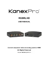 KanexPro RGBRLHD User Manual preview