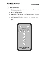 Preview for 7 page of KanexPro SW-HD4X1AUD4K Manual