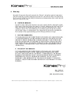 Preview for 8 page of KanexPro SW-HD4X1AUD4K Manual