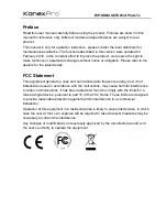 Preview for 2 page of KanexPro WP-HDBASETX User Manual