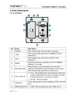 Preview for 6 page of KanexPro WP-HDBASETX User Manual