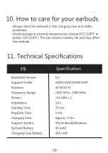 Предварительный просмотр 19 страницы Kaneye F9 User Manual