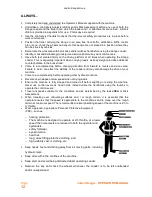 Предварительный просмотр 12 страницы Kanga 5 Series Operator'S Manual