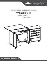 Предварительный просмотр 1 страницы Kangaroo K8405 Assembly Instructions Manual