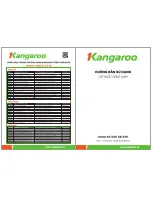 Preview for 1 page of Kangaroo KG 43H User Manual