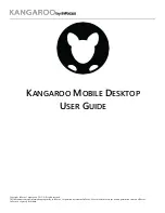 Kangaroo MOBILE DESKTOP User Manual preview