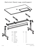 Предварительный просмотр 3 страницы Kangaroo Tasmanian K9111 Assembly Instructions Manual