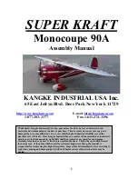 KANGKE INDUSTRIAL Monocoupe 90A Assembly Manual предпросмотр