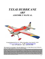 Kangke TEXAS HURRICANE Assembly Manual preview