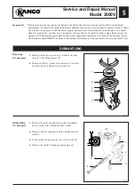 Предварительный просмотр 3 страницы Kango 2500 Service And Repair Manual