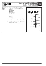 Preview for 14 page of Kango 710 Series Service And Repair Manual