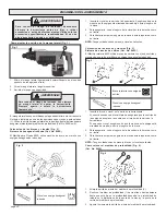 Preview for 22 page of Kango 800S Operator'S Manual