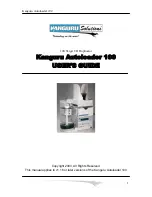 Kanguru Autoloader 100 User Manual preview