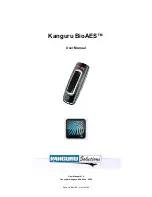 Kanguru BioAES User Manual preview