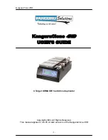 Preview for 1 page of Kanguru Clone 4HD User Manual