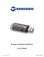 Preview for 1 page of Kanguru Defender DualTrust User Manual