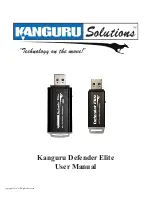 Kanguru Defender Elite User Manual preview