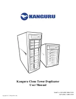 Preview for 1 page of Kanguru kclone-11hd-twr User Manual