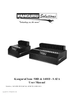 Предварительный просмотр 1 страницы Kanguru KCLONE-14HD-SATA User Manual