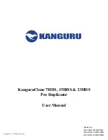 Kanguru KCLONE-15HDS-PRO User Manual preview