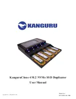 Preview for 1 page of Kanguru KCLONE-4NVME User Manual