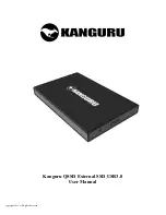 Preview for 1 page of Kanguru QSSD User Manual