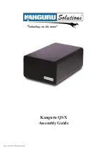 Kanguru QSX Assembly Manual preview