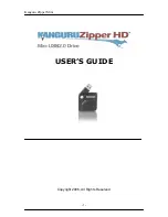 Kanguru Zipper Mini User Manual preview