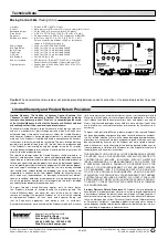 Preview for 32 page of Kanmor Mixing Control 362e Data Brochure