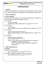 Preview for 43 page of Kannad 406 AF Installation Manual, Operation Manual, Inspection Log